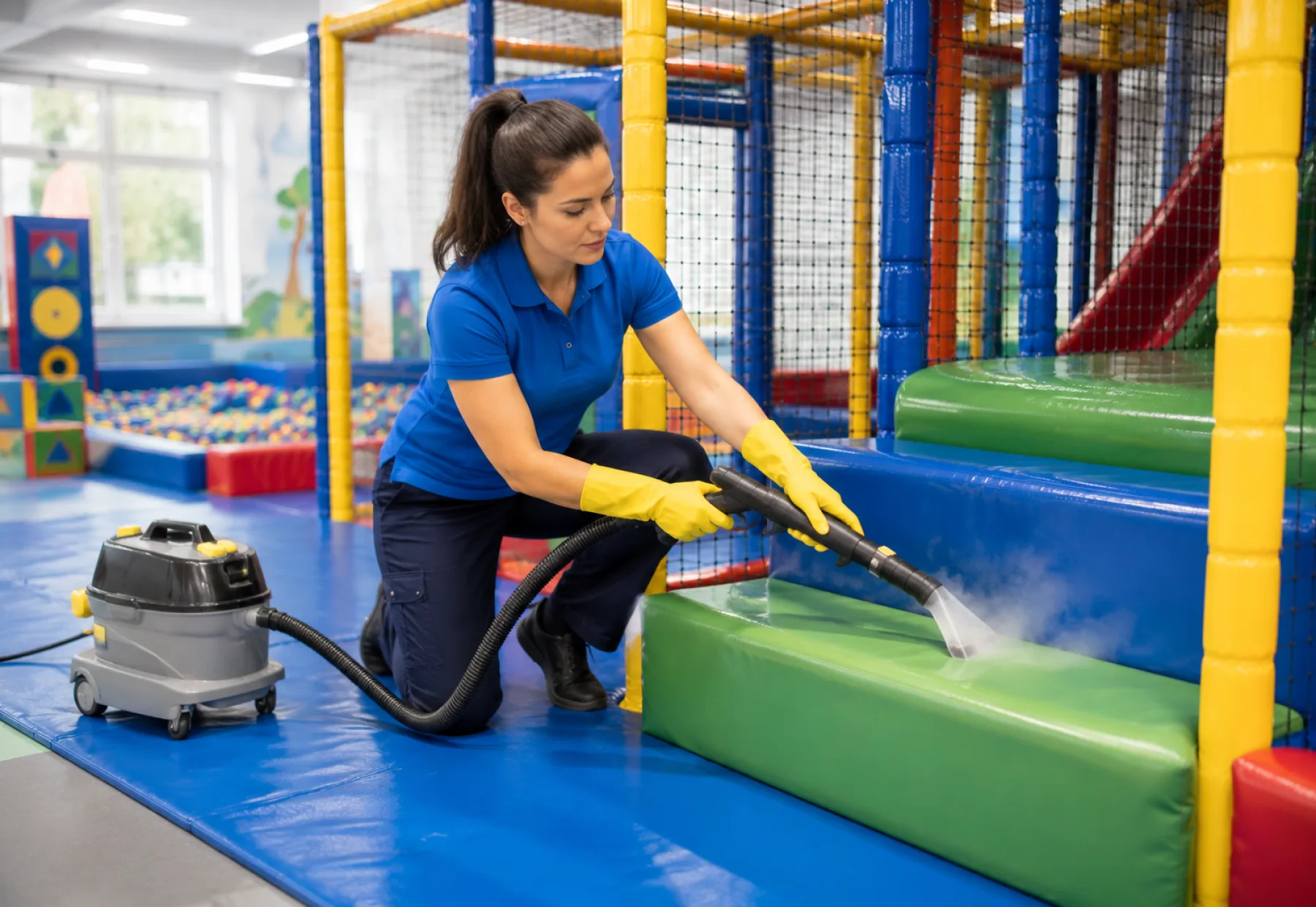 Clean commercial leisure space